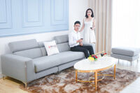 Ghế sofa đơn vải mã 865