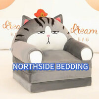 Ghế sofa giường cho bé, ghế lười hình thú 4 tầng NORTHSIDE bedding