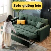 Ghế sofa Giường kéo ra thành giường 1m9x1m9, Giường sofa thông minh gấp gọn thành ghế đa năng