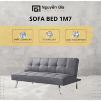 ghế sofa giường nằm gấp gọn cao cấp chính hãng SERITA giá rẻ chất vải mịn êm ái chân ghế inox chịu lực tốt