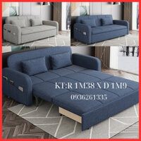 Ghế sofa giường thông minh có ngăn chứa đồ T469,Giường sofa thông minh khung thép sơn tĩnh điện,KT R1M38XD1M9
