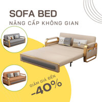 Ghế sofa giường thông minh gấp gọn t532 bọc vải NANO cao cấp,Giường gấp gọn khung thép chịu lực ,KT 1m6,1m9 x  D1m9