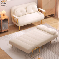 Ghế sofa giường thông minh Mẫu Mới 2024 khung thép chắc chắn,Giường sofa gấp gọn chất liệu nỉ nhung ( tặng kèm gối)