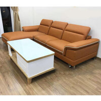 Ghế sofa góc L da giá rẻ Hà Nội SF-21