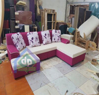 ghế sofa góc màu mận chín tại Hà Nội mới 100%