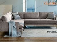 Ghế Sofa Góc Nỉ - 1021 | Ghế Sofa Góc Nỉ Đẹp Giá Rẻ Tại Hà Nội