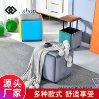 Ghế Sofa Hình Khối Rubik Mặt Da Lộn Nhiều Màu Ghế Sofa Hình Khối Rubik 5 Trong 1 Gia Dụng Ghế Thấp Ghế Vải
