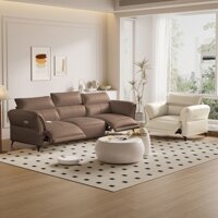 Ghế Sofa Không Dựa Vào Tường Chức Năng Điện Hiện Đại Đơn Giản Ba Chỗ Cho Căn Hộ Nhỏ Ghế Sofa Hoàn Toàn Tự Động Ghế Sofa