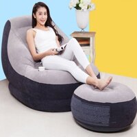 Ghế Sofa Lười Bơm Hơi Giường Bơm Hơi Có Thể Gập Lại Dày Đơn Cho Trẻ Em Người Lớn Gia Đình Thư Giãn Phòng Ngủ Ghế Di Động