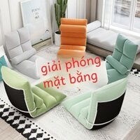 Ghế Sofa Lười Chiếu Tatami Giường Gấp Đơn Tựa Lưng