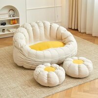 Ghế Sofa Lười Có Thể Nằm Hoặc Ngủ, Túi Đậu Tatami, Ghế Sofa Đơn Phòng Ngủ, Ghế Thư Giãn Ban Công, Ghế Tựa Sâu Bướm