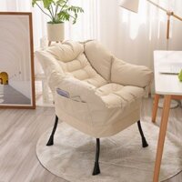 Ghế Sofa Lười Ghế Sofa Đơn，Ghế Dài Ban Công Phòng Ngủ Gia Đình，Ghế Thư Giãn，Ghế Máy Tính Ký Túc Xá，Tựa Lưng Xiao Lei Đỏ