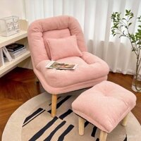 Ghế Sofa Lười Người Đơn Cũi Ban Công Ghế Tựa Ghế Thư Giãn Ghế Ngồi Tatami Phòng Ngủ Gập Tựa Lưng