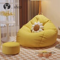 Ghế Sofa Lười Tatami Túi Đậu Hạt Có Thể Nằm Ngủ Hoặc Nằm Trên Mặt Đất Ghế Lưng Đơn Nhỏ Siêu Lớn