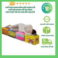 Ghế Sofa Mini Kiêm Hộp Đựng Đồ Ghế Hộp Đựng Đồ Đa Năng Giải Pháp Tối Ưu Cho Xếp Gọn Đồ