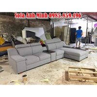 GHẾ SOFA PHÒNG KHÁCH - BỘ GHẾ SOFA DA, VẢI , NỈ (SF152)