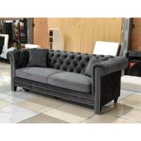 Ghế sofa tân cổ điển - cao cấp nỉ da tùy chọn (0979035819)