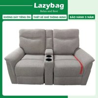 Ghế Sofa Thư Giãn Recliner 2 Chỗ Chỉnh Điện Chống Ma Sát, Ăn Mòn, Chịu Lực Tốt, Không Gây Tiếng Ồn, Thiết Kế Thông Minh