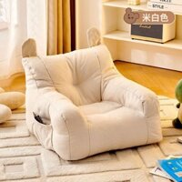 Ghế sofa trẻ em ghế lười đọc sách sắp xếp phim hoạt hình cô gái nhỏ ghế sofa ngồi trên sàn em bé ngồi