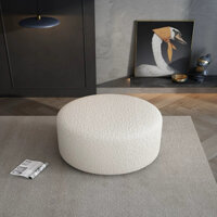 Ghế Sofa tròn chất lông cừu kích thước to 60cm, ghế sofa phòng khách đệm dày