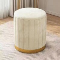 Ghế Sofa Tròn, Ghế Bọc Nhung Cho Bàn Tủ Quần Áo, Phòng Khách, Nhiều Màu