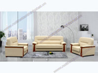 GHẾ SOFA VĂN PHÒNG SF34 DA THẬT