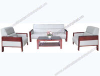 GHẾ SOFA VĂN PHÒNG SF704 DA THẬT