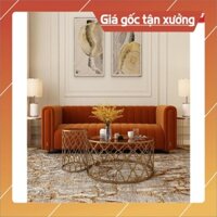 Ghế sofa văng chờ 2m4 - ghế sofa hiện đại - sofa văng nỉ cho nhà nhỏ