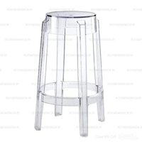 Ghế stool bar trong suốt hiện đại nhập khẩu – Mã: 472