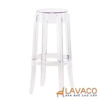 Ghế stool bar trong suốt hiện đại nhập khẩu – Mã: 472