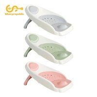 Ghế tắm cho bé Hỗ trợ lưới thoát nước Lỗ bồn tắm nằm Hỗ trợ