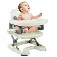 Ghế tập ăn dặm AB màu sữa