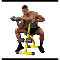 Ghế tập bụng cong đa năng, máy tập gym đa năng, điều chỉnh độ cong tại nhà