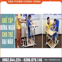 Ghế Tập Đứng Ngồi Cho Trẻ Bại Não - Người Tai Biến - Xe Tập Đa Năng Cho Người Bệnh Lý Mất Thăng Bằng