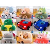 Ghế tập ngồi bằng bông hình thú cho bé(có ruột bông Gòn bên trong)