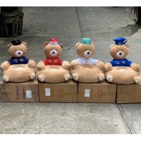 Ghế Tập Ngồi Cho Bé Chống Ngã, Ghế gấu bông tập ngồi êm ái mịn màng quà tặng Simila