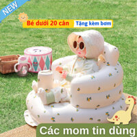 Ghế Tập Ngồi Cho Bé Từ 6 Tháng Tuổi Voi.Baby Ghế Phao Bé Ngồi Ăn Dặm Thiết Kế Chống Lật An Toàn Nhiều Mẫu Lựa Chọn
