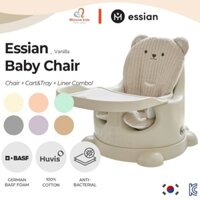 Ghế tập ngồi đa năng Essian Hàn Quốc cho bé xoay 360 độ, ghế ăn dặm đa năng cho trẻ - Monnie Kids