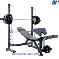 Ghế Tập Tạ Đa Năng Power Rack M-222P Với Nhiều Bài Tập Như Đẩy Ngực, Gập Bụng, Tập Gánh Tạ, Móc Chân,...