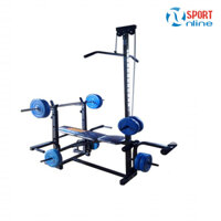 Ghế tập tạ Xuki - Giàn tập đẩy tạ đa năng Xuki giá rẻ tại Hà Nội