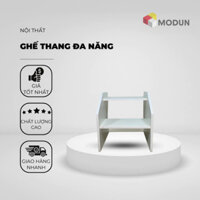 Ghế thang đa năng thắp hương/đứng bếp bằng gỗ mdf chống ẩm Modun-MKBT100 dày 17mm không cong vênh