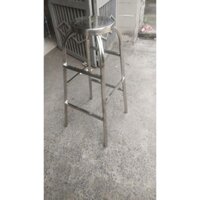 Ghế thang inox, Ghế thắp hương, ghế thắp nhang inox loại 100cm - 120cm - 140cm 160cm