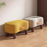 Ghế Thấp Hộ Gia Đình Thay Giày Phân Gỗ Chắc Chắn Ghế Nhỏ Phòng Khách Ghế Nhỏ Ghế Sofa Bàn Đạp Cà Phê “Sản phẩm cao cấp”