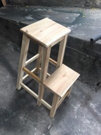 Ghế thắp hương gỗ cao 80cm GTH03