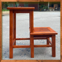 Ghế thắp hương gỗ hương cao 60cm chịu lực tốt