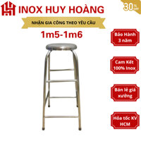 Ghế thắp nhang inox, ghế thang inox, ghế cao, ghế leo cao, ghế dài inox nhiều kích thước từ 1m5, 1m6 ship hỏa tốc HCM