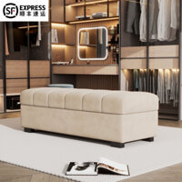 Ghế Thay Giày Ghế Dài Sang Trọng Nhẹ Nhàng Cửa Gia Dụng Ghế Dài Phòng Ngủ Cuối Giường Cảm Giác Cao Cấp Đi Giày Ghế Ngồi