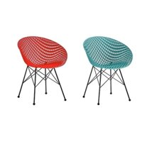 Ghế thư giãn bằng nhựa đan lưới thời trang thư giãn - ghế đọc sách ngồi ban công,cafe bàn trà hiện đại
