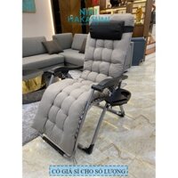 Ghế thư giãn gấp gọn đa năng chịu tại 300kg khung hợp kim cao cấp, Ghế xếp thư giãn gấp gọn đa năng đọc sách ngủ trưa
