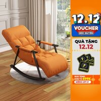 Ghế Thư Giãn, Ghế Bập Bênh GBB01 Fufutech, Đệm Dày Êm Ái Có Thể Tháo Rời Vệ Sinh